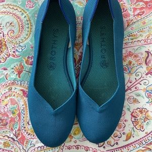 Rothy’s Blue Flats Size 9